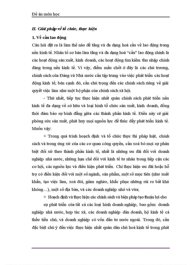 image for page Kế hoạch lao động việc làm thời kỳ 2006 2010 và các giải pháp thực hiện 1