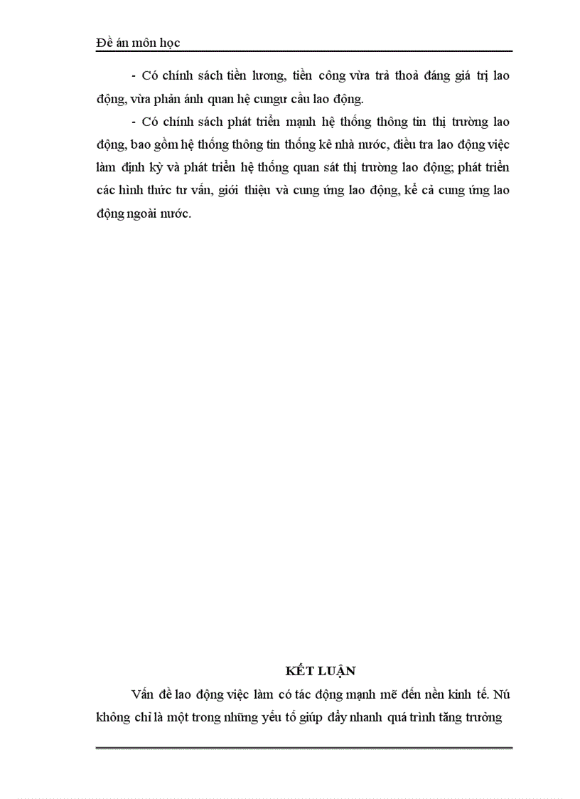 image for page Kế hoạch lao động việc làm thời kỳ 2006 2010 và các giải pháp thực hiện 1