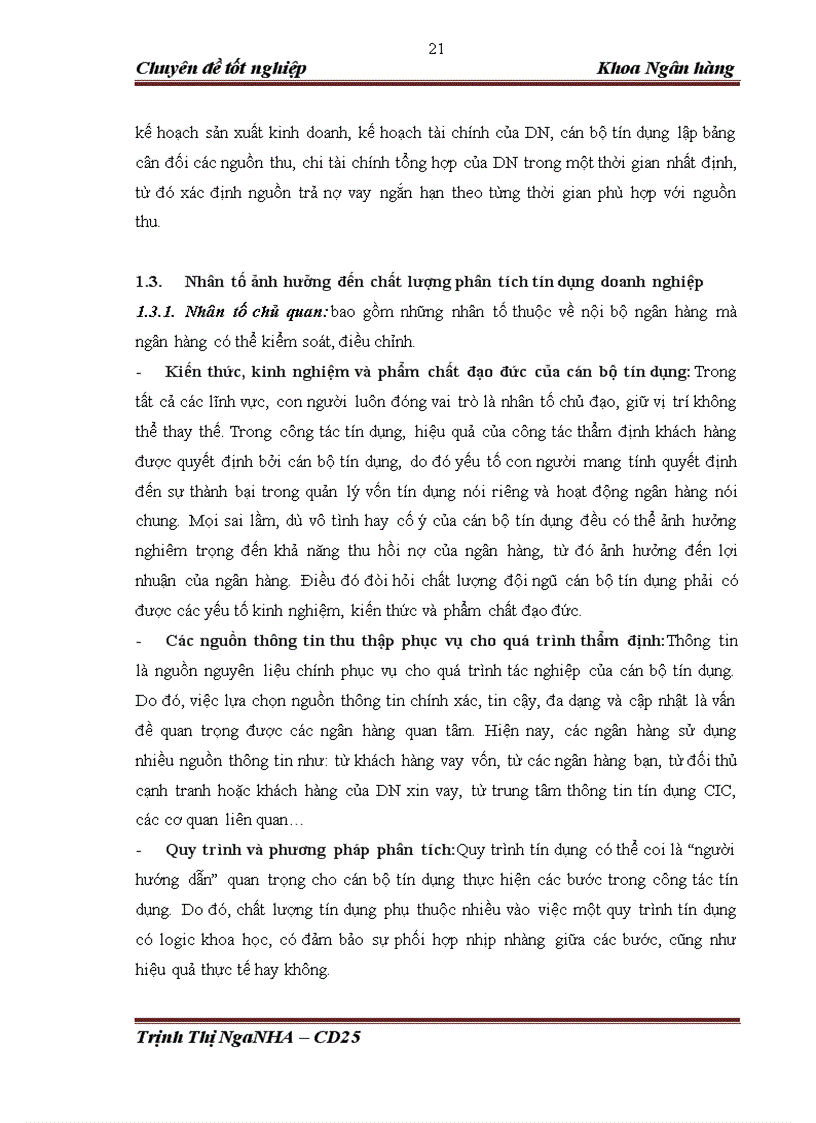 image for page Giải pháp nâng cao chất lượng phân tích tín dụng doanh nghiệp tại NHCT Đống Đa