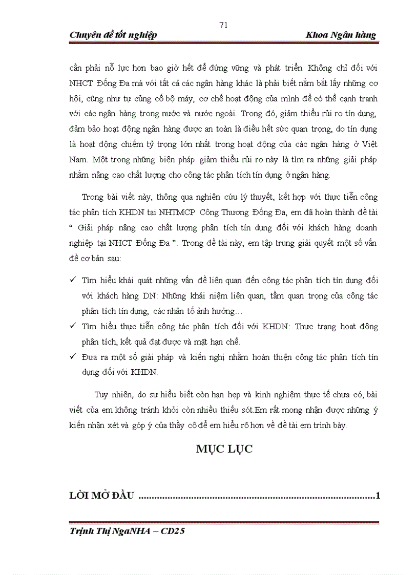 image for page Giải pháp nâng cao chất lượng phân tích tín dụng doanh nghiệp tại NHCT Đống Đa