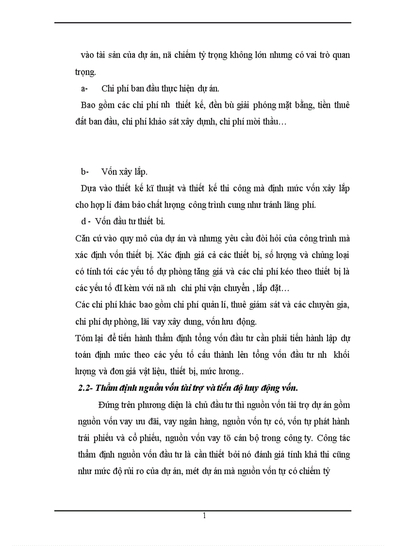 image for page Thẩm định tài chính dự án đầu tư Tổ hợp siêu thị kết hợp Chung cư Văn phòng 21 tầng của công ty cổ phần phát triển nhà Bà Rịa Vũng tàu 1