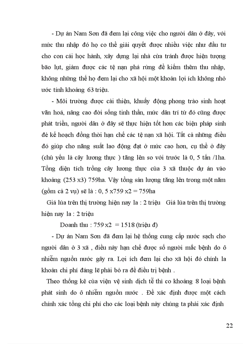 image for page Đánh giá hiệu quả đầu tư kinh tế xã hội của dự án xây dựng bãi rác thải Nam Sơn Sóc Sơn Đông Anh Hà Nội 1