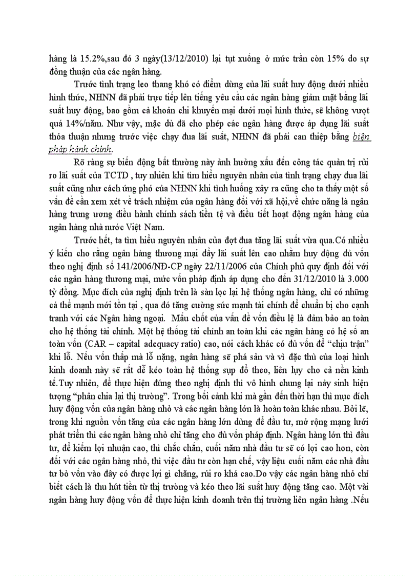 image for page Giải pháp đối với hoạt động quản trị rủi ro lãi suất của NHTMCP Bắc Á