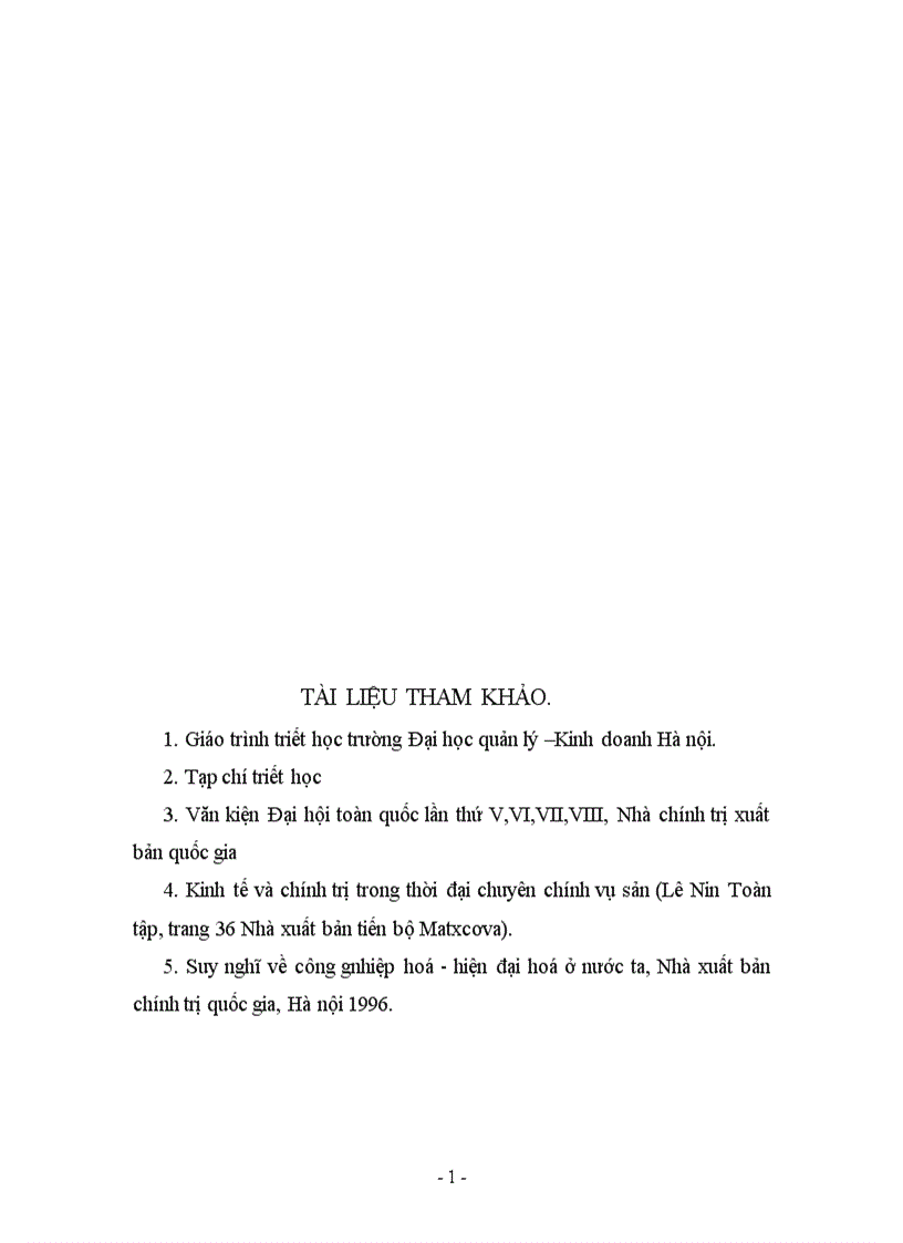 image for page Vận dụng lý luận học thuyết về hình thái kinh tế xã hội Mác Lênin vào sự nghiệp CNH HĐH ở Việt Nam