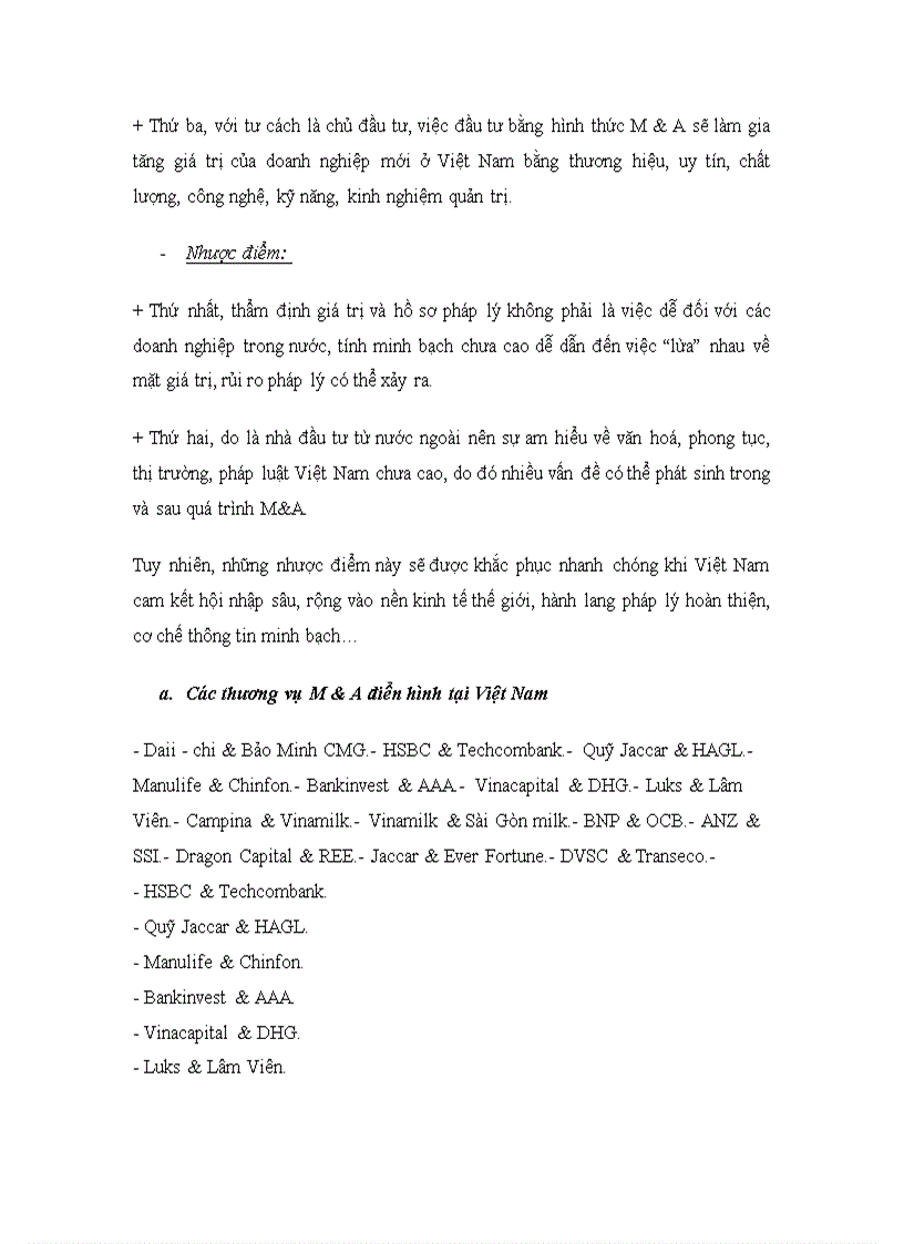 image for page Tìm hiểu dưới giác độ tài chính quy trình mua bán sáp nhập doanh nghiệp 1