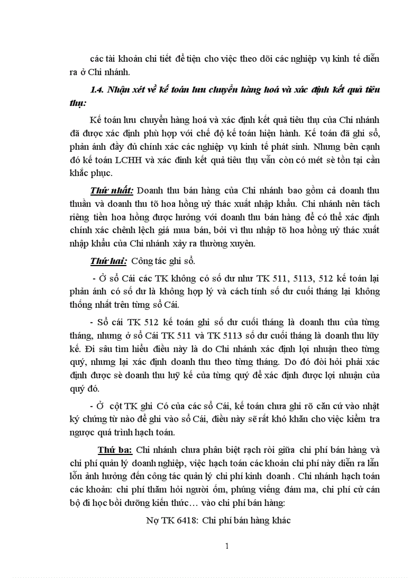 image for page Hoàn thiện kế toán lưu chuyển hàng hoá và xác định kết quả tiêu thụ tại chi nhánh công ty Điện máy thành phố Hồ Chí Minh 1