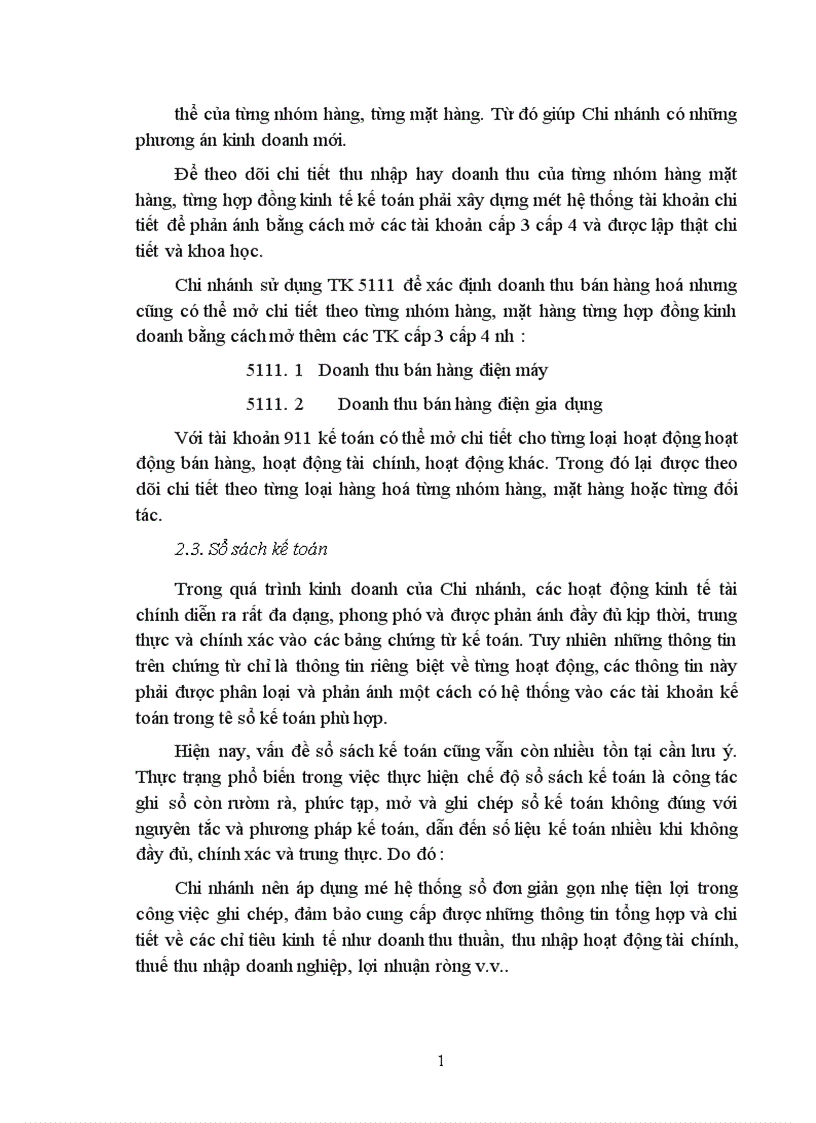 image for page Hoàn thiện kế toán lưu chuyển hàng hoá và xác định kết quả tiêu thụ tại chi nhánh công ty Điện máy thành phố Hồ Chí Minh 1
