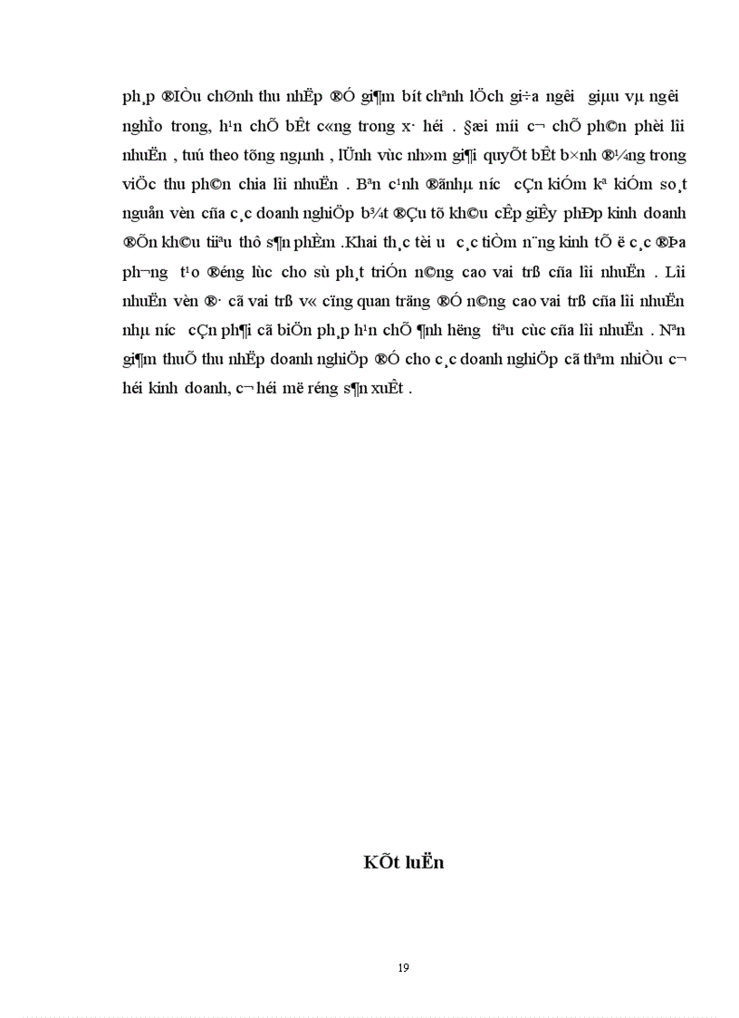 image for page Những vấn đề cơ bản về lợi nhuận vai trò của lợi nhuận trong cơ chế thị trường 1