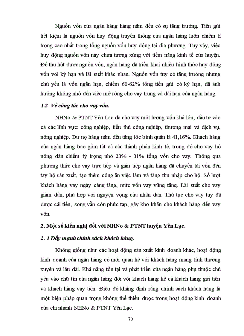 image for page Một số giải pháp nhằm nâng cao hiệu quả huy động vốn và cho vay vốn phục vụ phát triển nông nghiệp nông thôn tại chi nhánh NHNo PTNT huyện Yên Lạc tỉnh Vĩnh Phúc 1