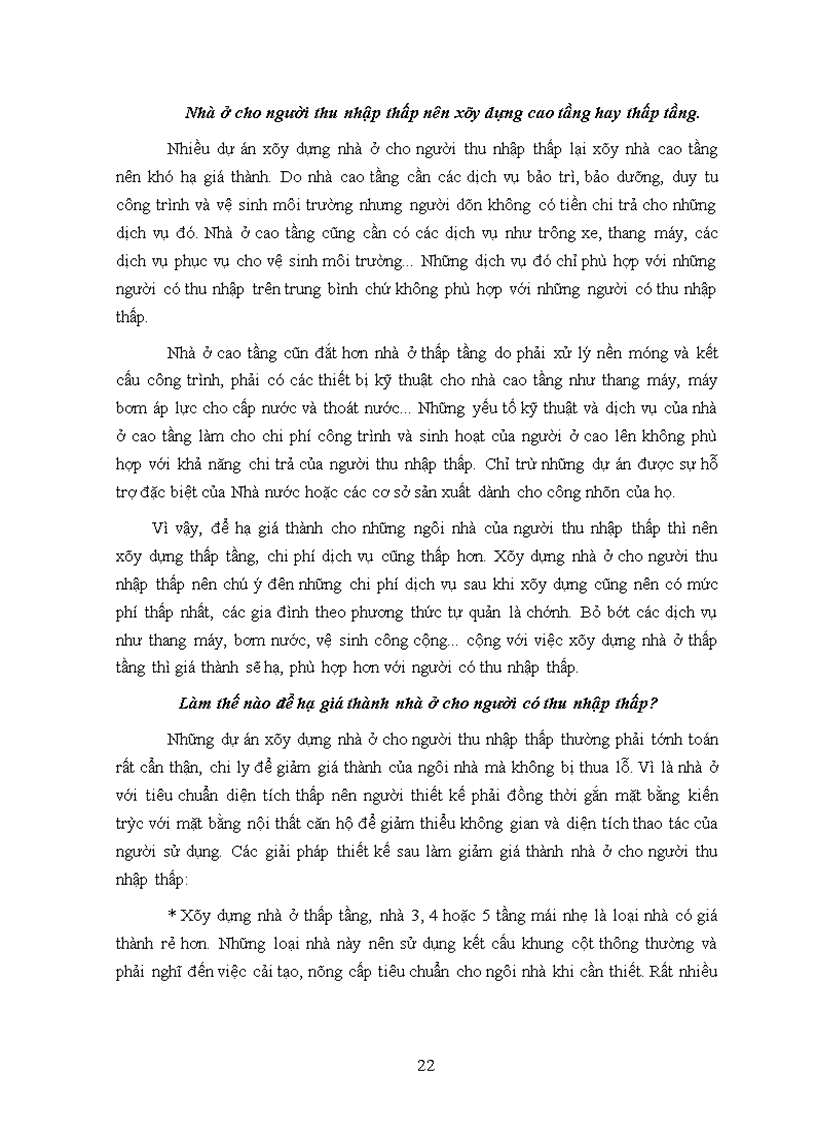 image for page Một số giải pháp giải quyết nhà ở cho người có thu nhập thấp