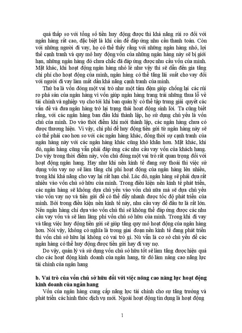 image for page Bàn về vấn đề tăng vốn chủ sở hữu để nâng cao năng lực cạnh tranh của các ngân hàng thương mại việt nam