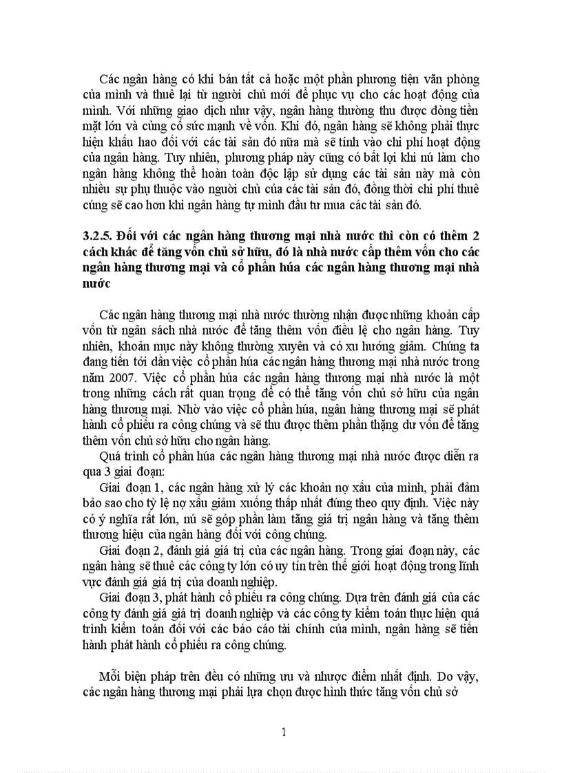 image for page Bàn về vấn đề tăng vốn chủ sở hữu để nâng cao năng lực cạnh tranh của các ngân hàng thương mại việt nam
