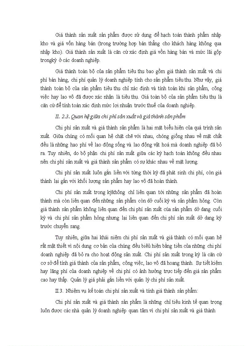 image for page Công tác kế toán chi phí sản xuất và tính giá thành sản phẩm tại công ty Chiếu sáng và thiết bị đô thị Hà Nội 1