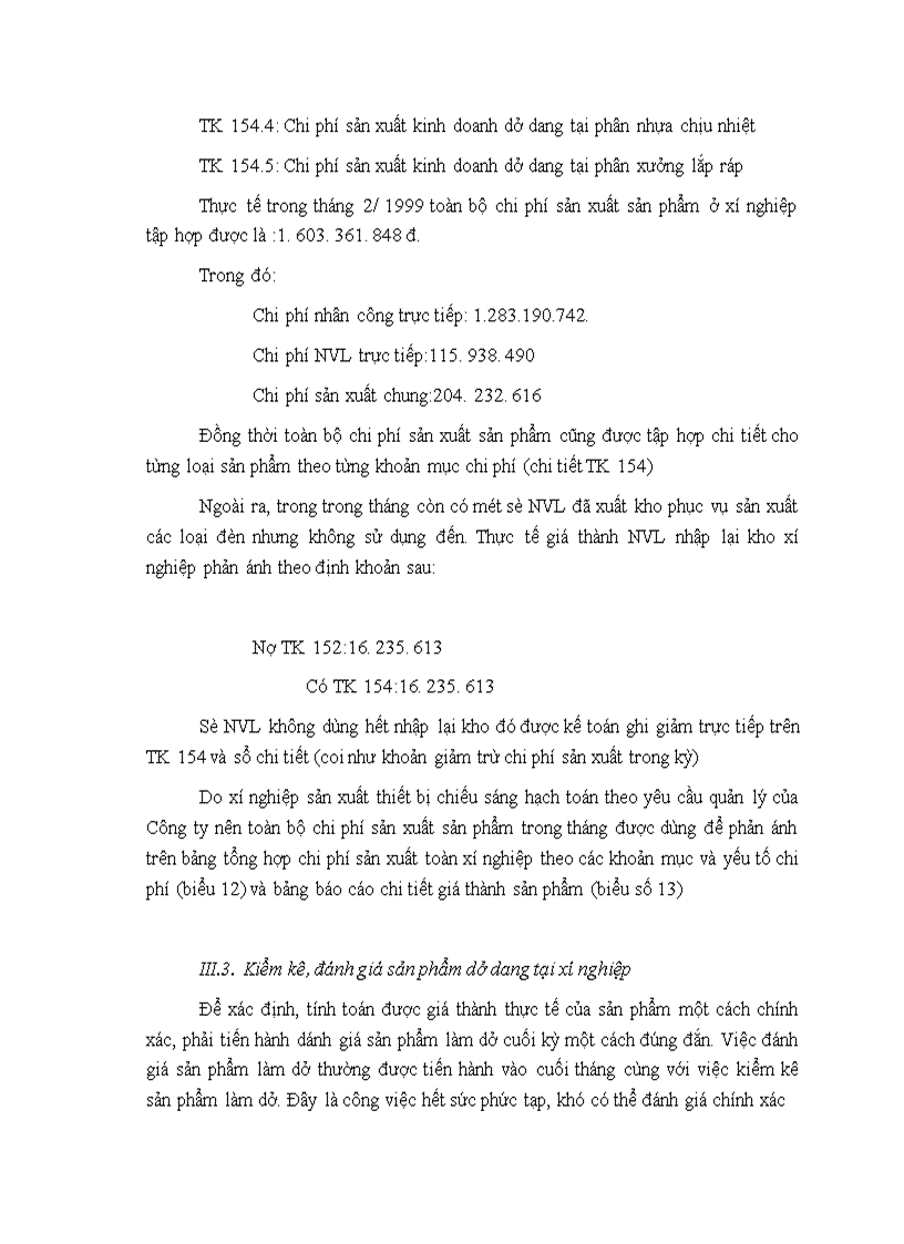 image for page Công tác kế toán chi phí sản xuất và tính giá thành sản phẩm tại công ty Chiếu sáng và thiết bị đô thị Hà Nội 1