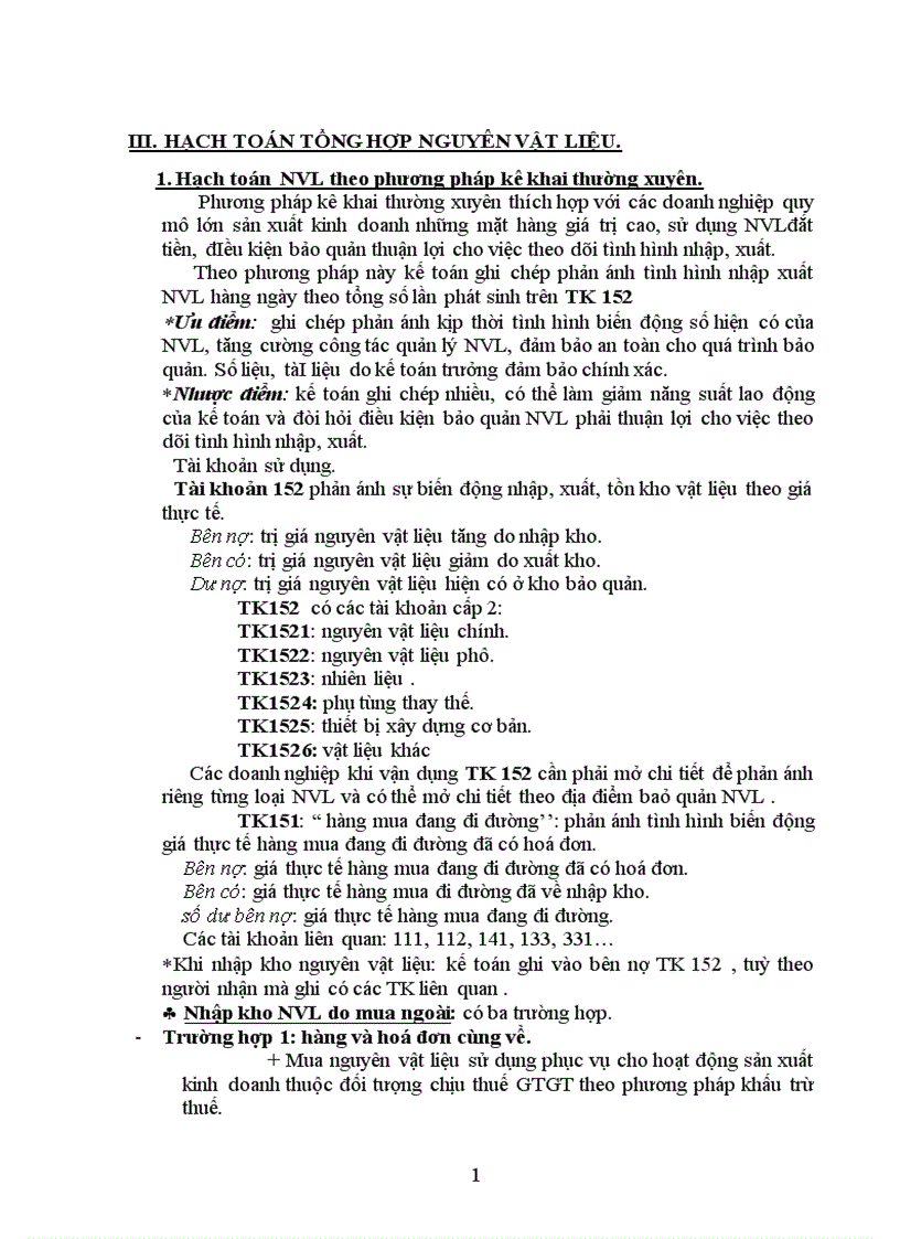 image for page Hoàn thiện công tác hạch toán nguyên vật liệu trong các doanh nghiệp sản xuất 1