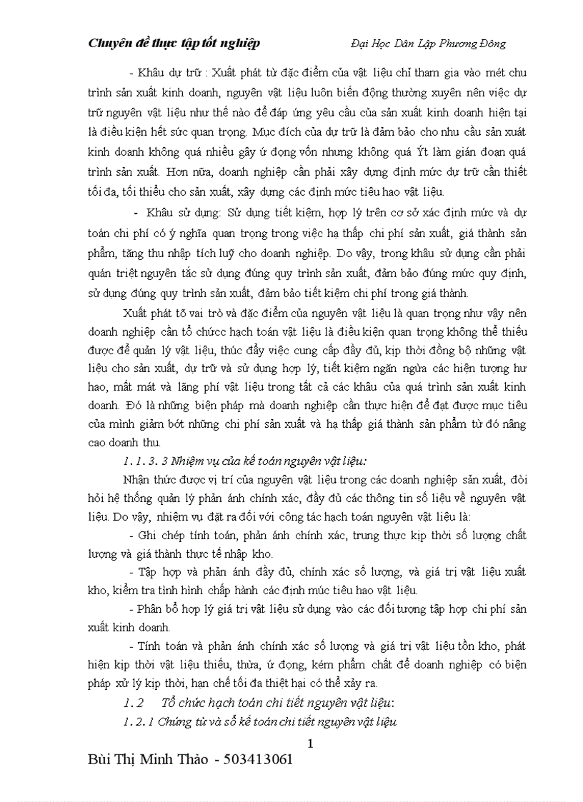image for page Kế toán nguyên vật liệu tại Công ty cổ phần khoáng sản viglacera 1