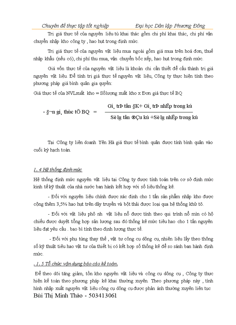 image for page Kế toán nguyên vật liệu tại Công ty cổ phần khoáng sản viglacera 1