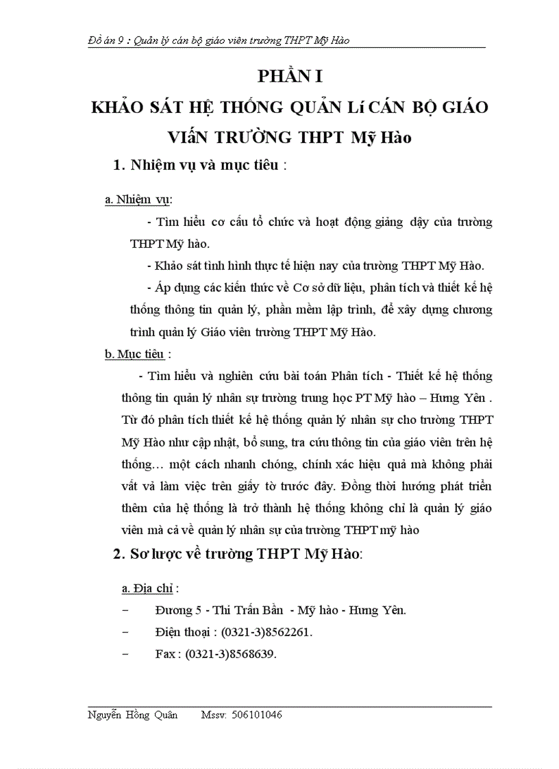 image for page Xây dựng hệ thống chương trình quản lý giáo viên