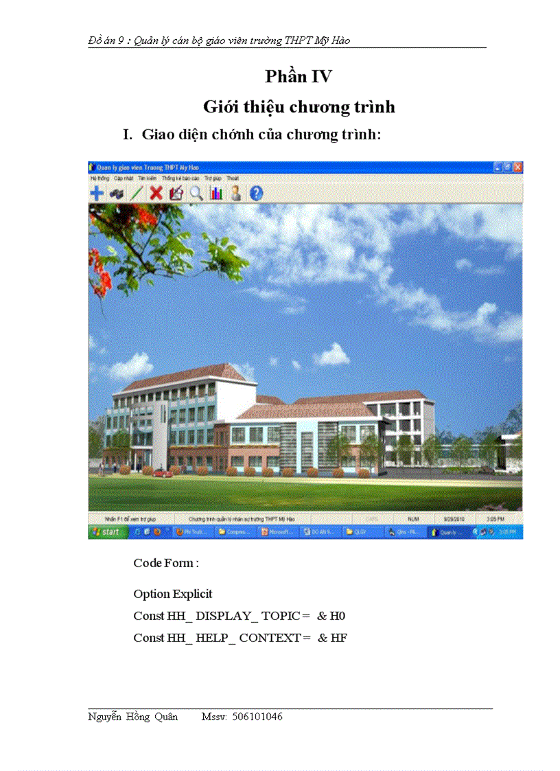 image for page Xây dựng hệ thống chương trình quản lý giáo viên