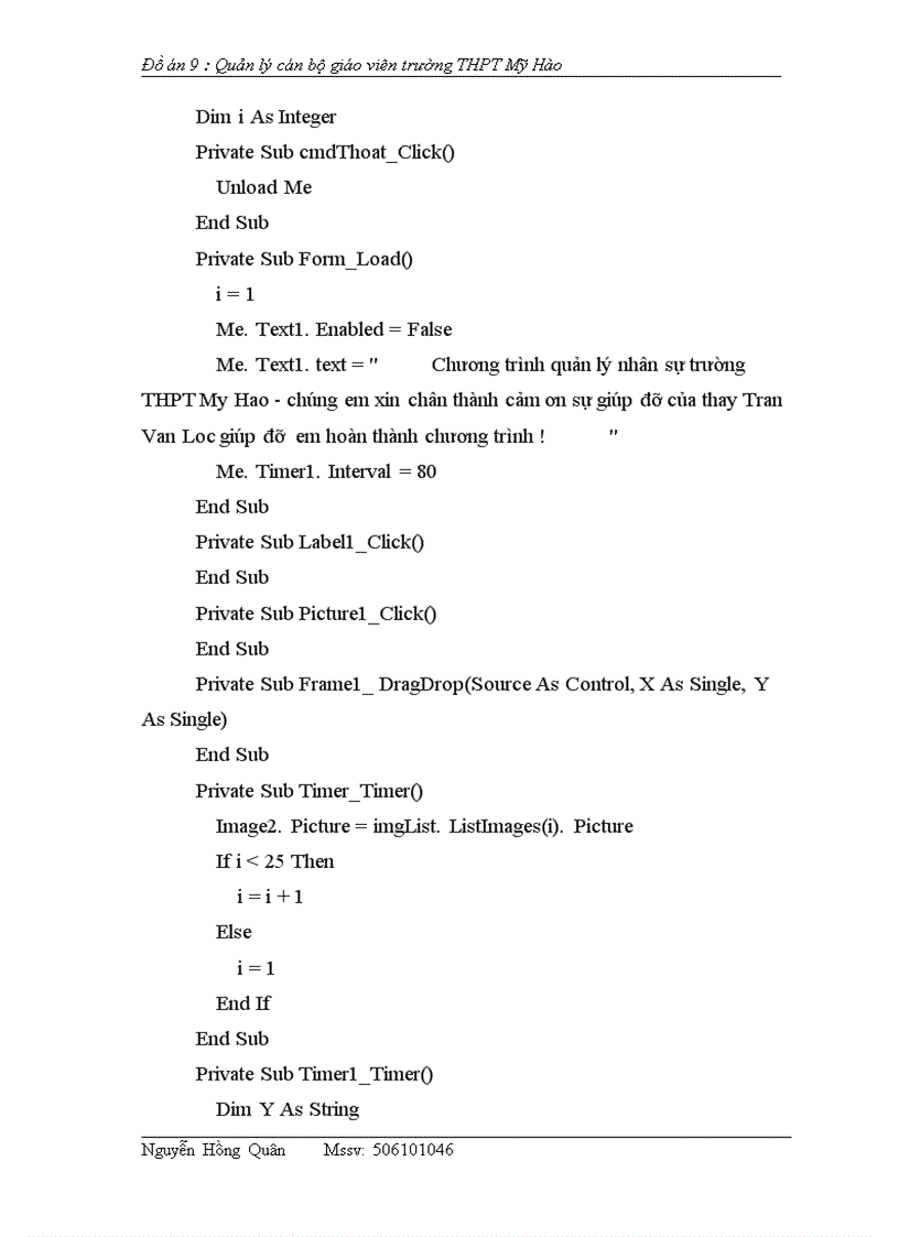 image for page Xây dựng hệ thống chương trình quản lý giáo viên