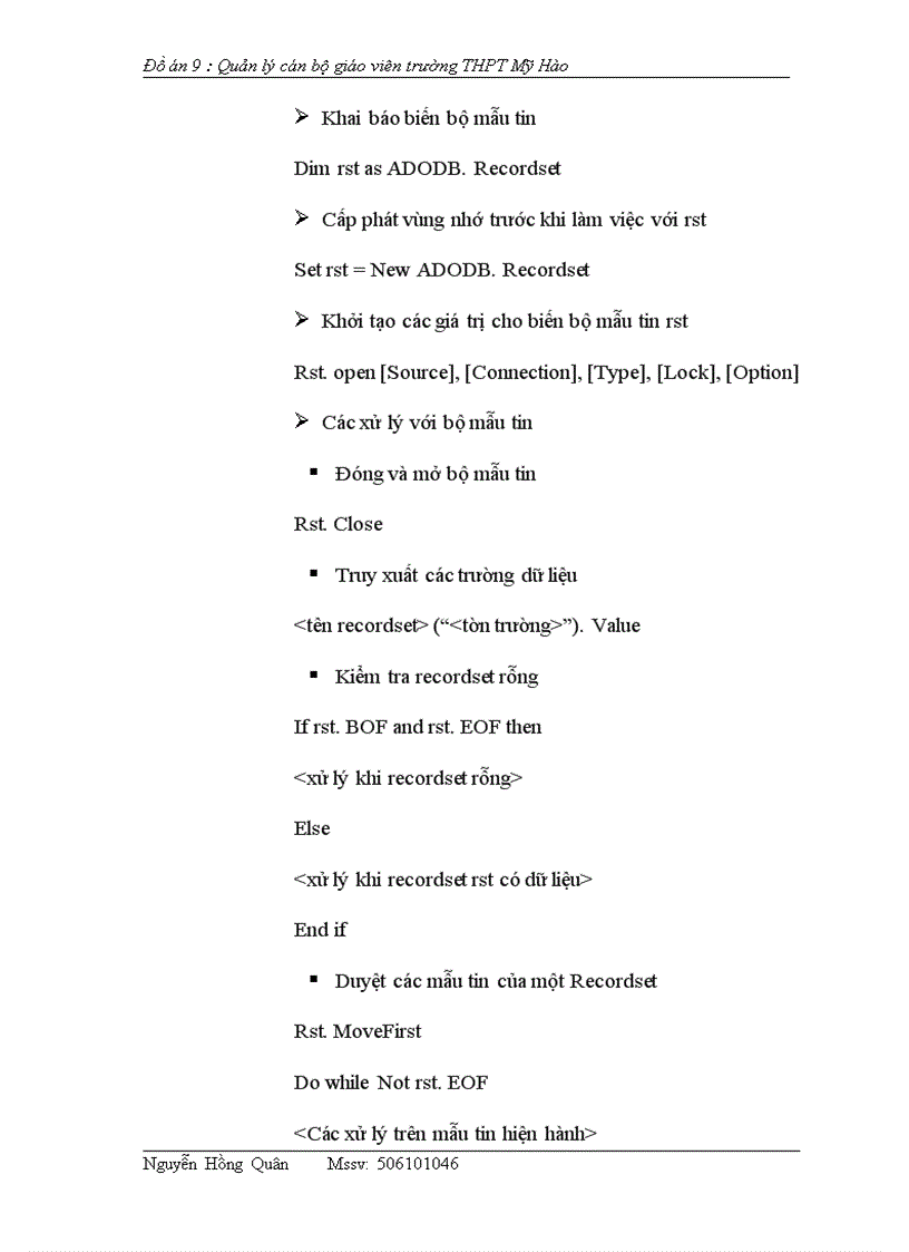 image for page Xây dựng hệ thống chương trình quản lý giáo viên