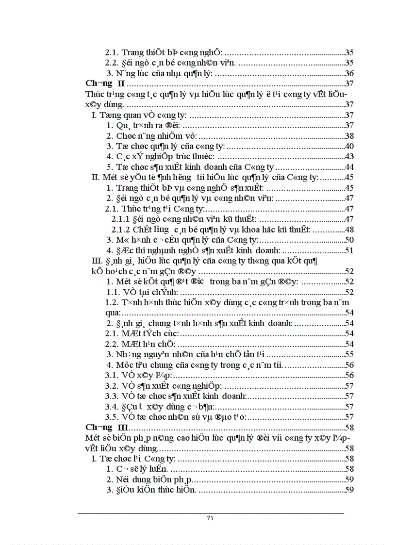 image for page Một số giải pháp nhằm nâng cao hiệu lực quản lý ở công ty xây lắp vật liệu xây dựng