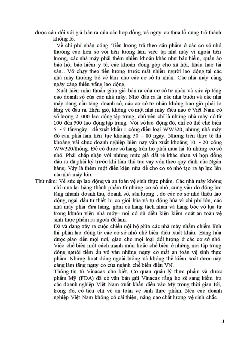 image for page Xuất khẩu điều sang thị trường Mỹ