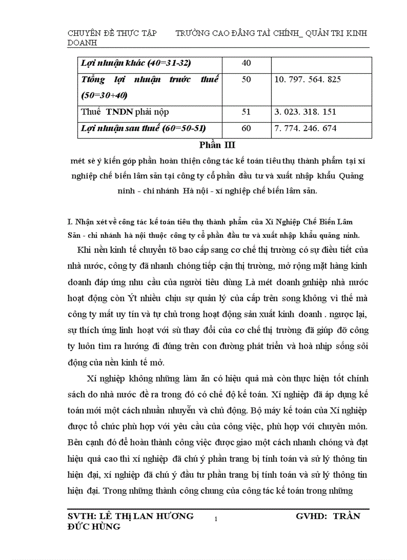 image for page Kế toán thành phẩm tiêu tiêu thụ thành phẩm và xác định kết quả kinh doanh ở công ty sản xuất bao bì và hàng xuất khẩu 1