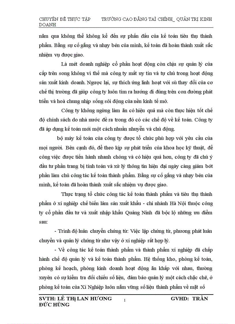 image for page Kế toán thành phẩm tiêu tiêu thụ thành phẩm và xác định kết quả kinh doanh ở công ty sản xuất bao bì và hàng xuất khẩu 1