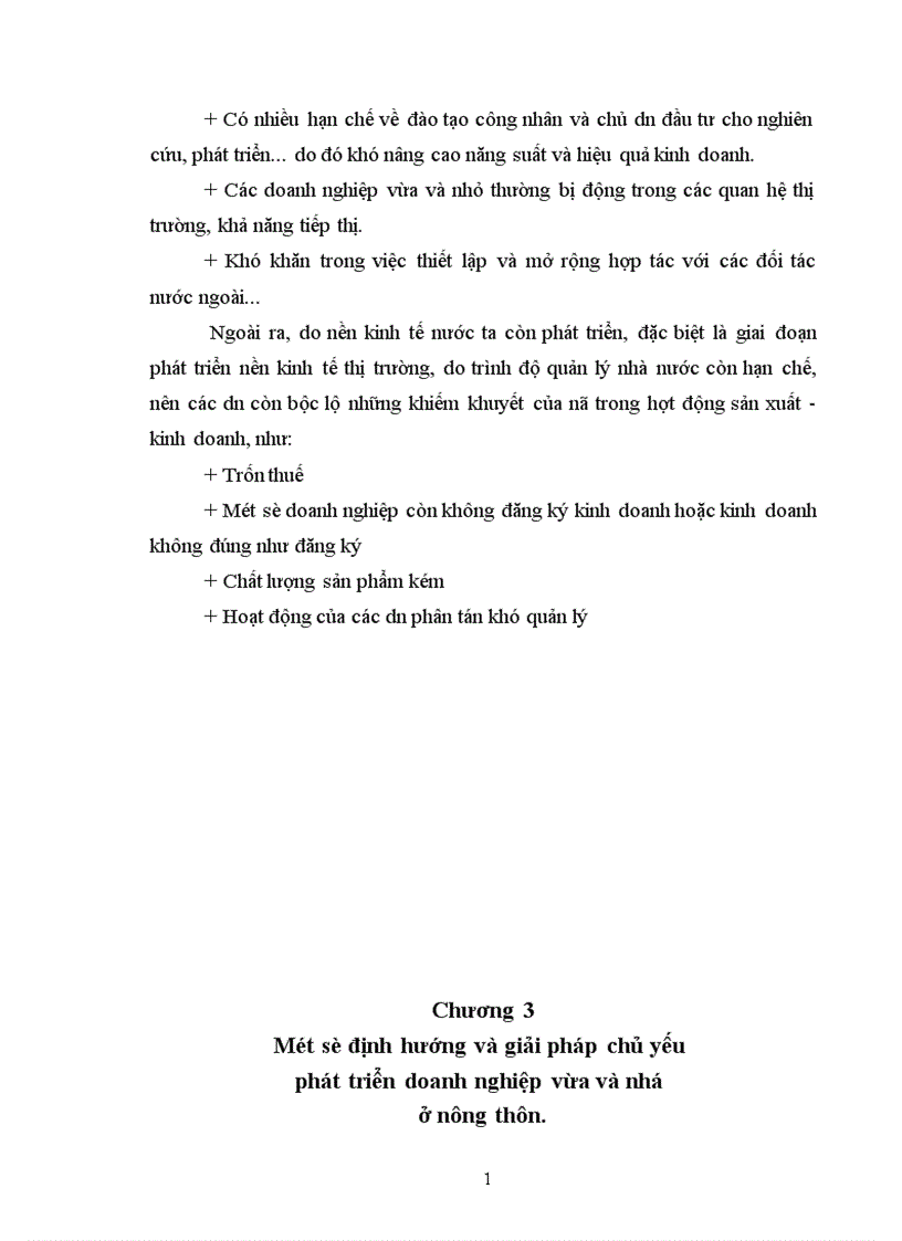 image for page Một số phương hướng và phát triển doanh nghiệp vừa và nhỏ ở khu vực nông thôn