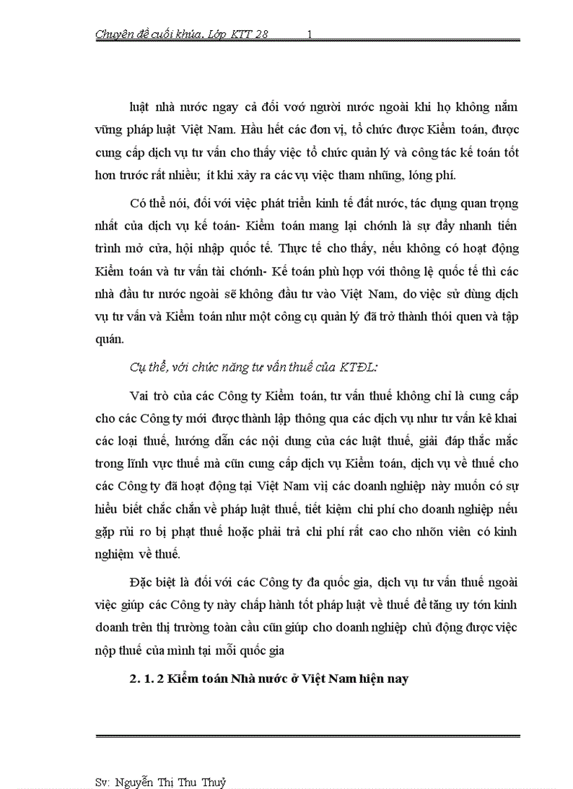 image for page Một số ý kiến về kiểm toán trong giai đoạn hiện nay ở Việt Nam 1