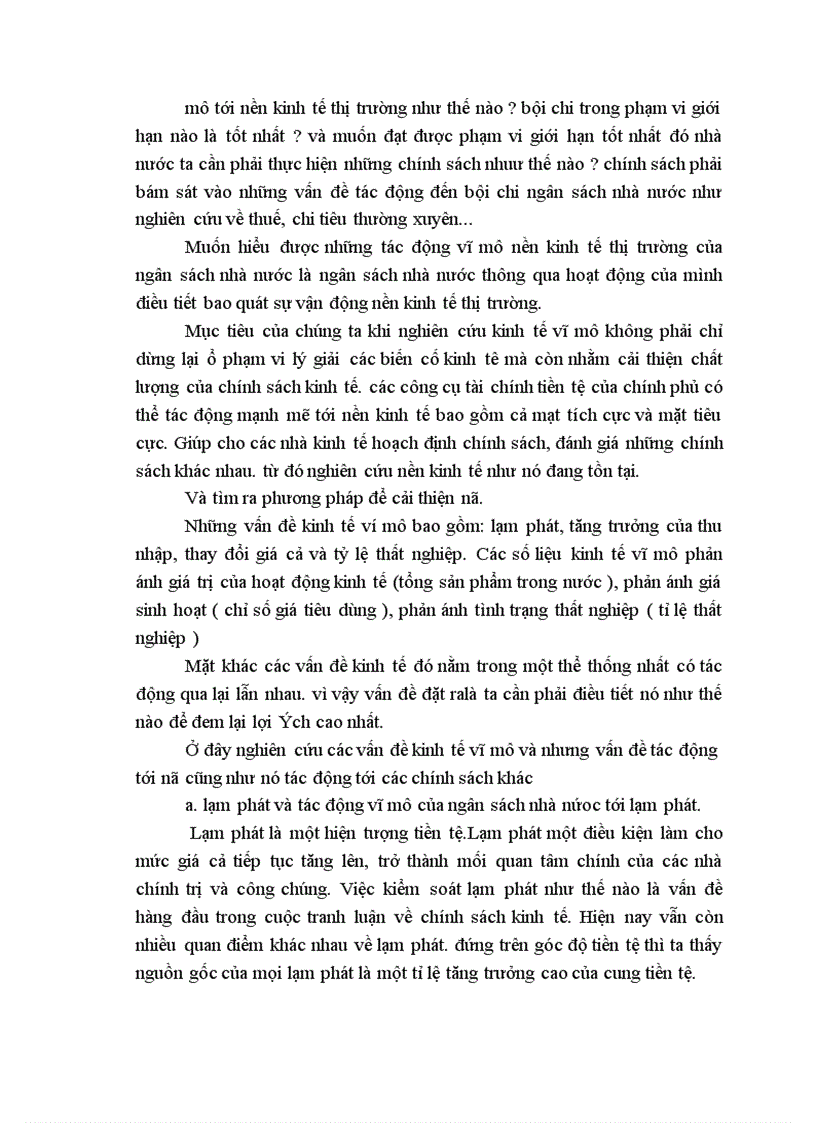 image for page Các giải pháp điều hành kinh tế vĩ mô trong nền kinh tế thị trường của ngân sách nhà nước