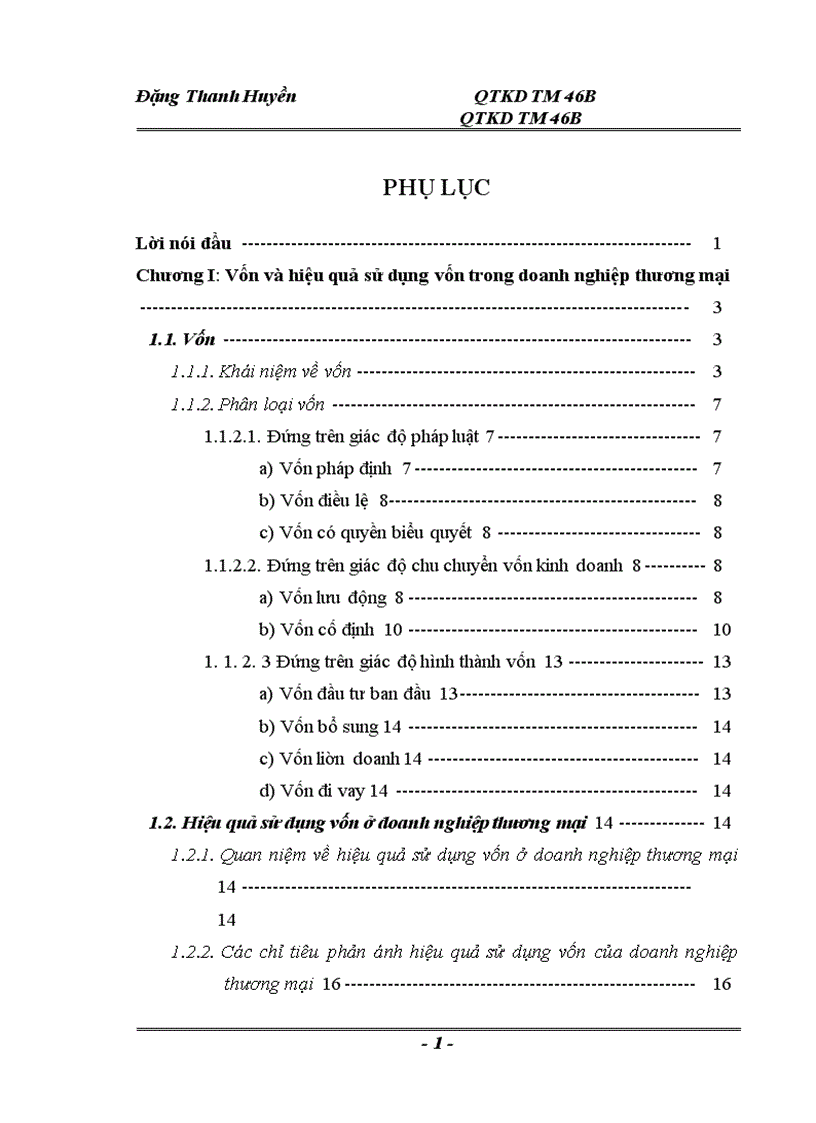 image for page Thực trạng và một số giải pháp nâng cao hiệu quả sử dụng vốn tại Công ty cổ phần lương thực Hà Sơn Bình 1