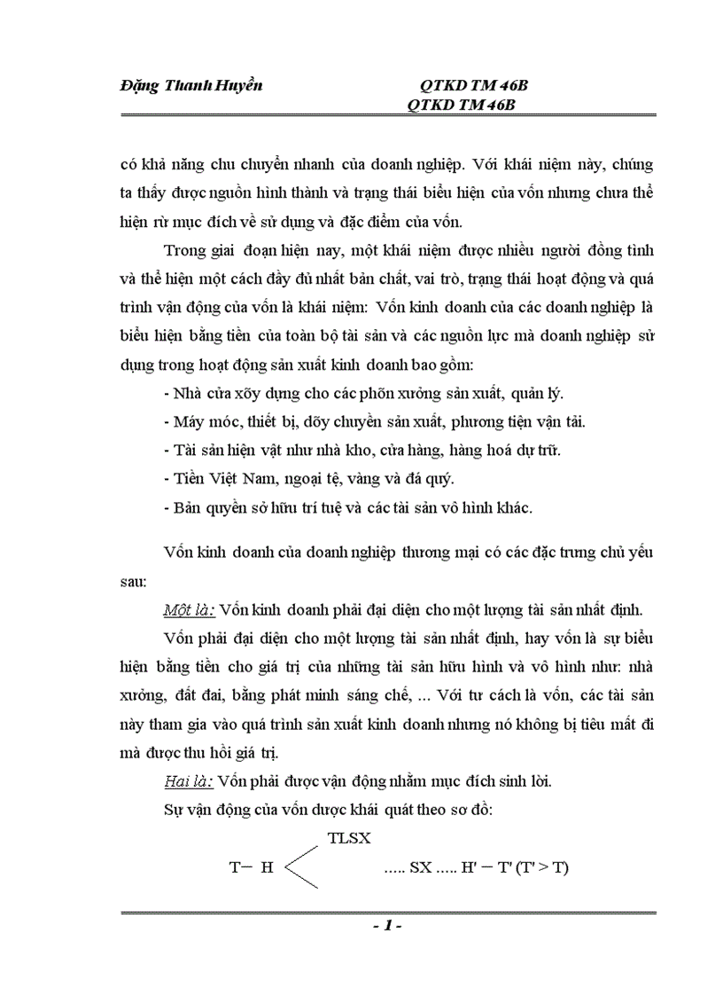 image for page Thực trạng và một số giải pháp nâng cao hiệu quả sử dụng vốn tại Công ty cổ phần lương thực Hà Sơn Bình 1