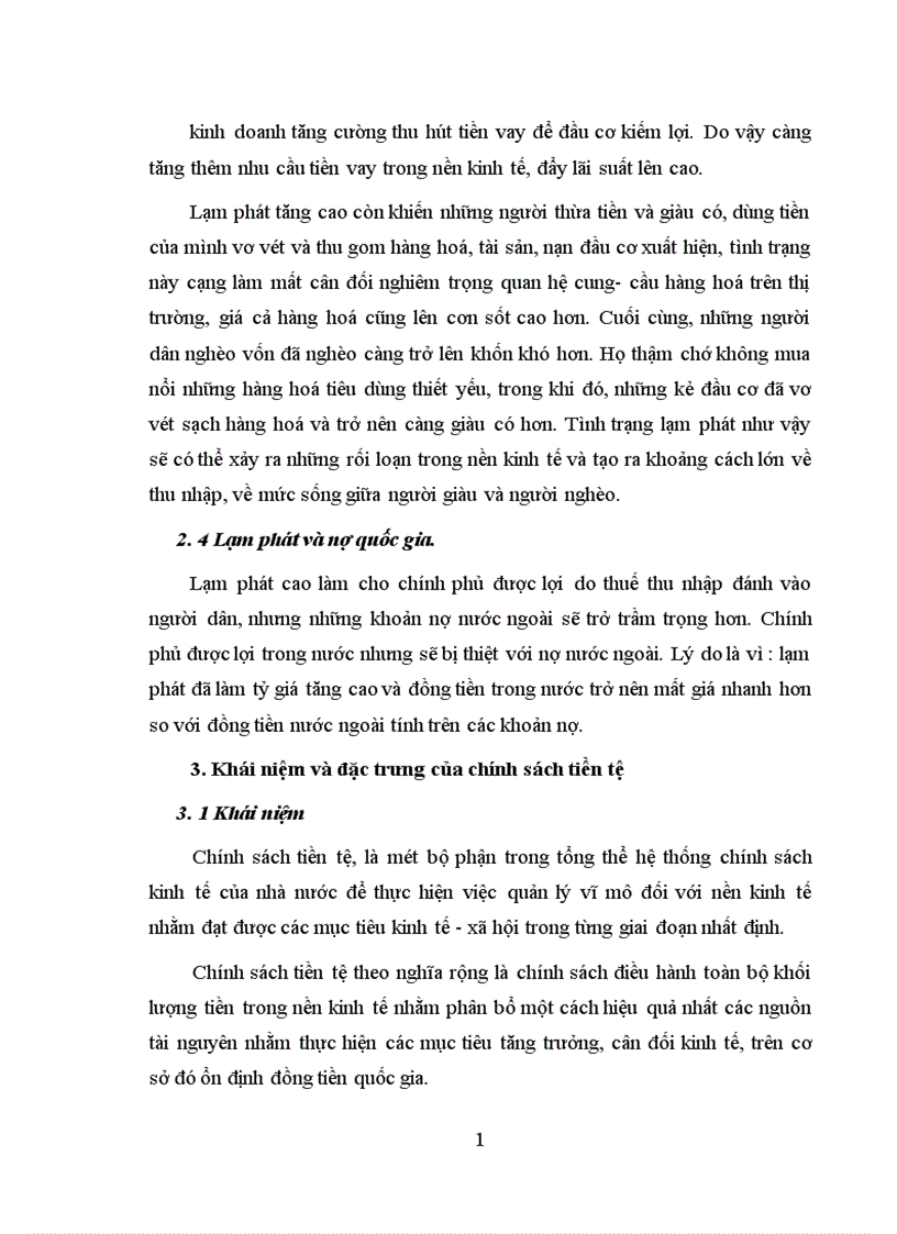 image for page Sử dụng các công cụ chính sách tiền tệ để kiềm chế lạm phát A