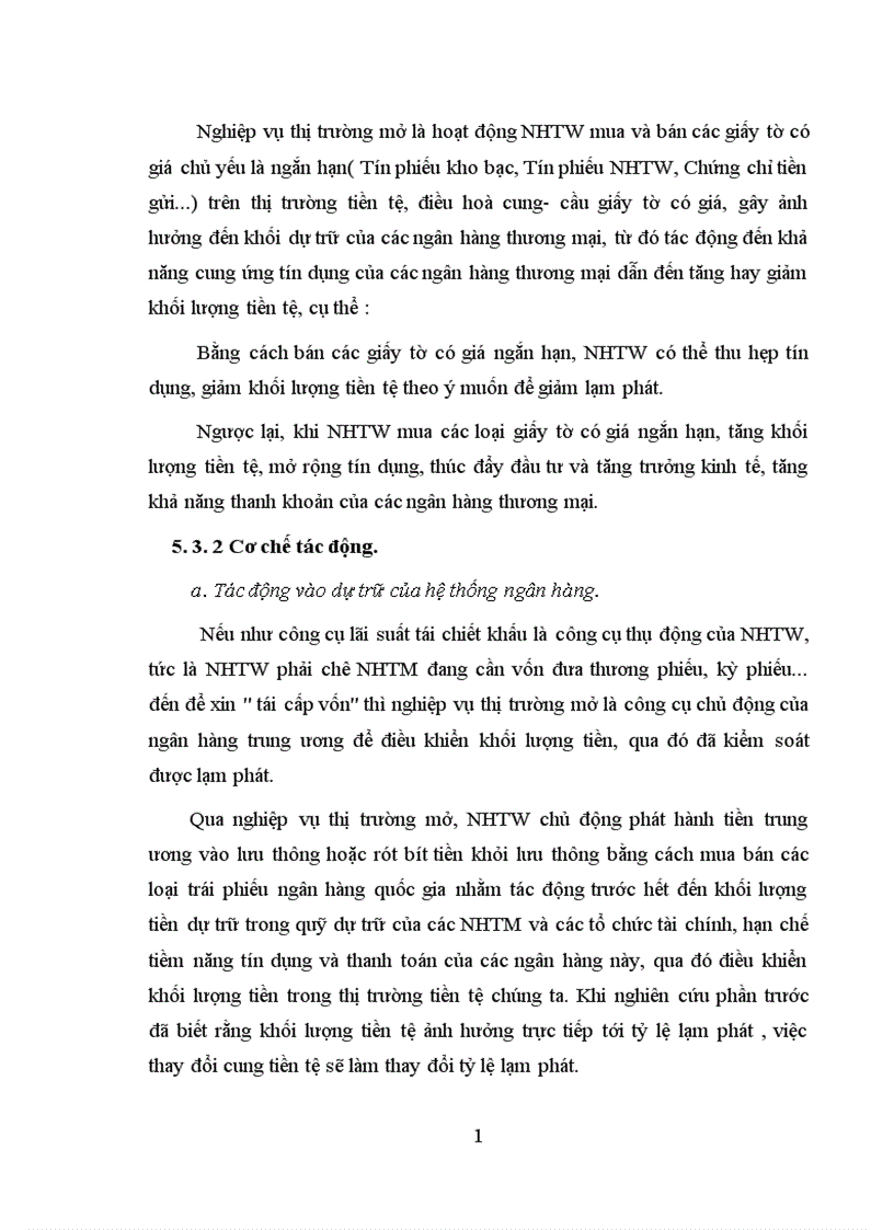 image for page Sử dụng các công cụ chính sách tiền tệ để kiềm chế lạm phát A