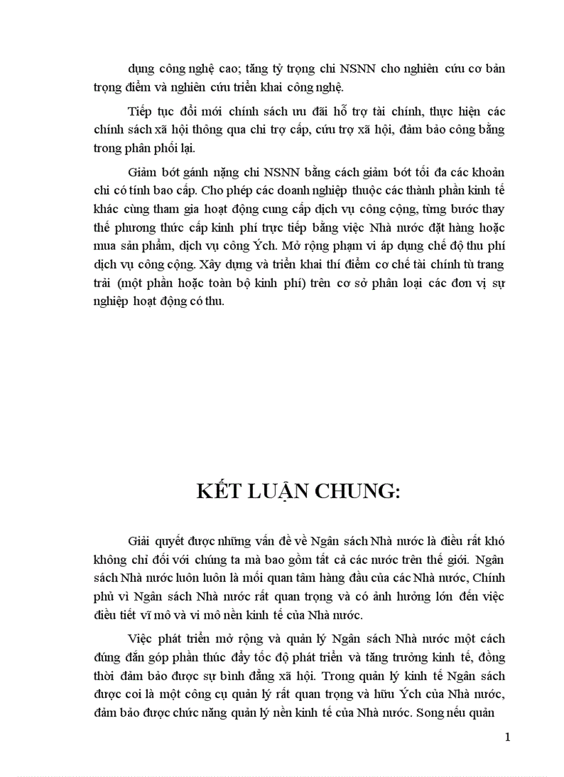 image for page Tình hình hoạt động Và vai trò đIều tiết vĩ mô nền kinh tế của NSNN việt nam