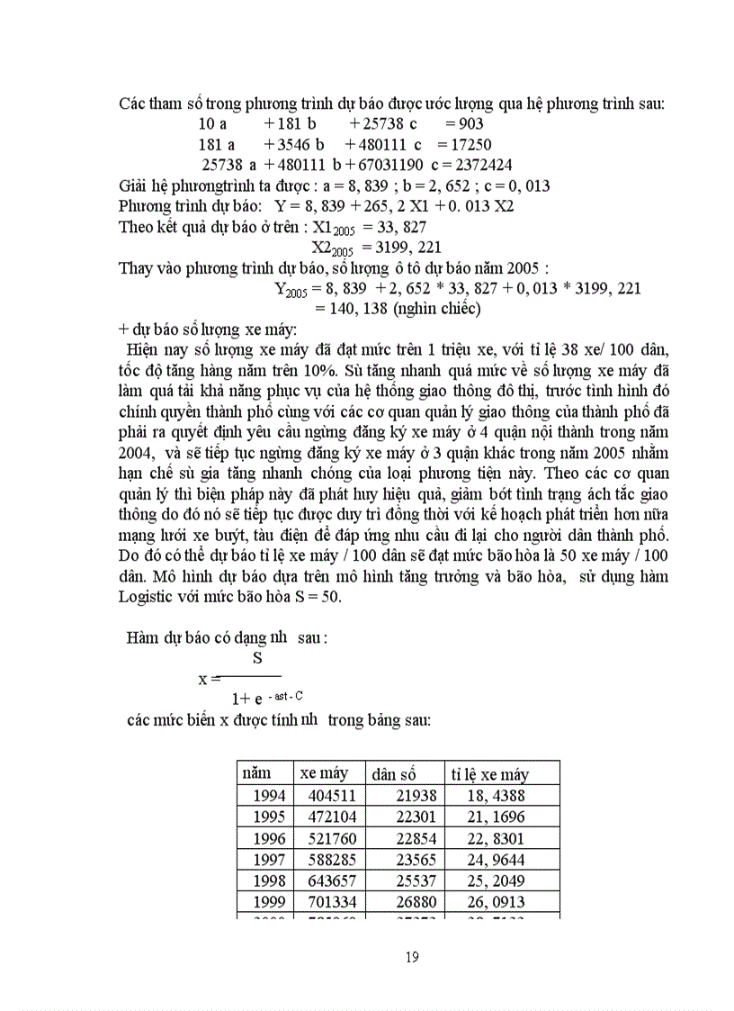 image for page Lựa chọn mô hình dự báo và xử lý số liệu