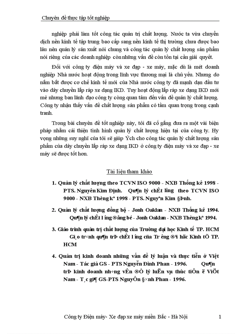 image for page Biện pháp nâng cao chất lượng sản phẩm của dây chuyền lắp ráp xe máy dạng IKD ở công ty điện máy và xe đạp xe máy 1