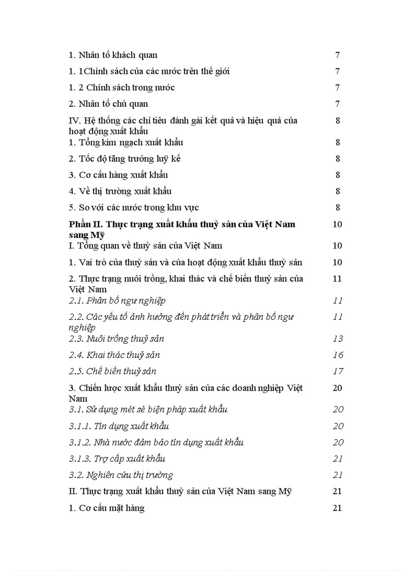 image for page Vấn đề xuất khẩu thuỷ sản của Việt Nam vào Mỹ thực trạng và giải pháp 1