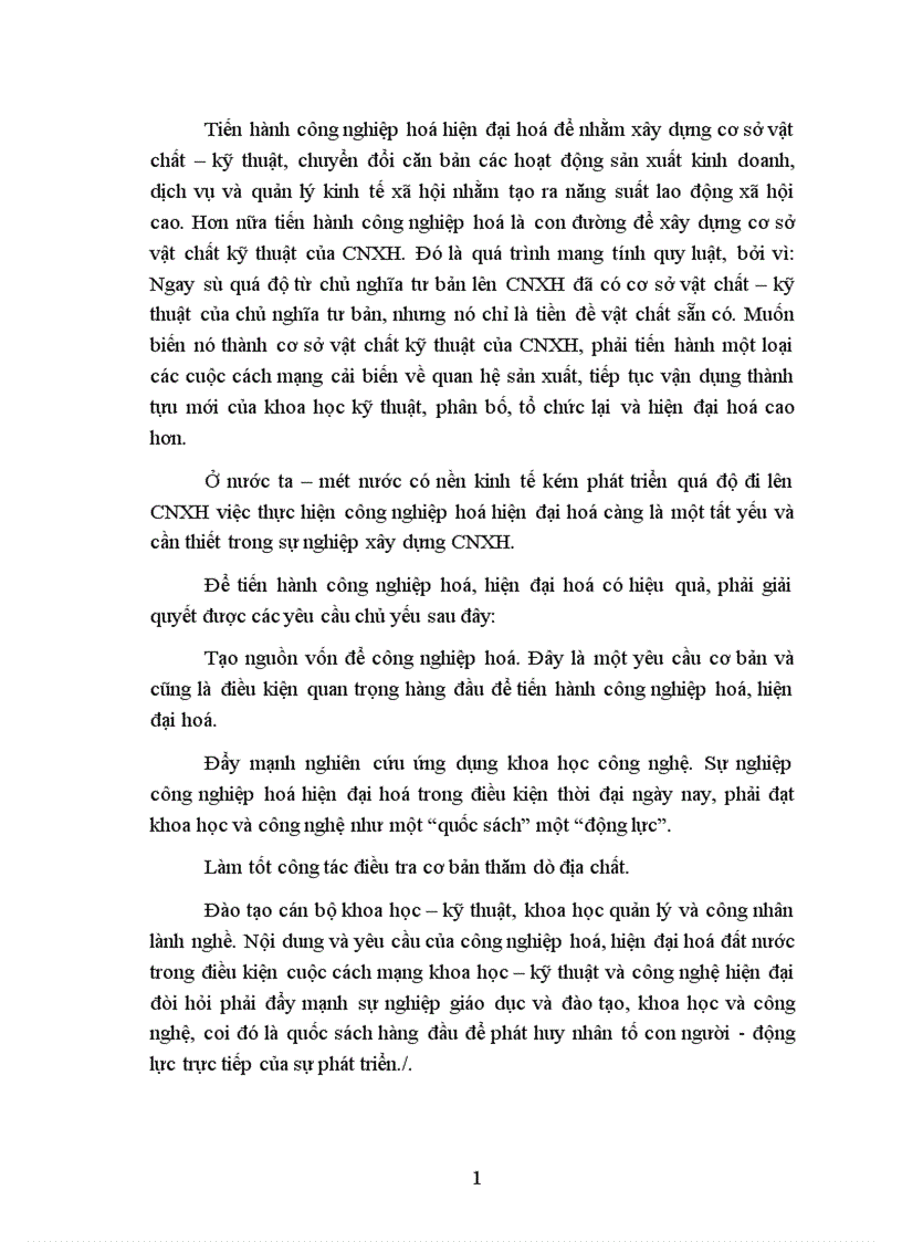 image for page CNH HĐH vai trò của nó đối với sự nghiệp xây dựng chủ nghĩa ở nước ta 1
