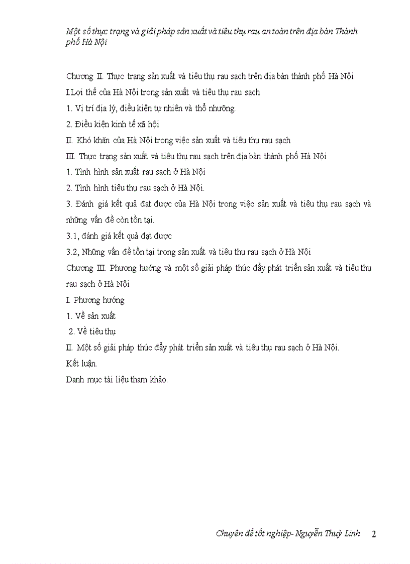 image for page Một số thực trạng và giải pháp sản xuất và tiêu thụ rau an toàn trên địa bàn thành phố Hà Nội 1