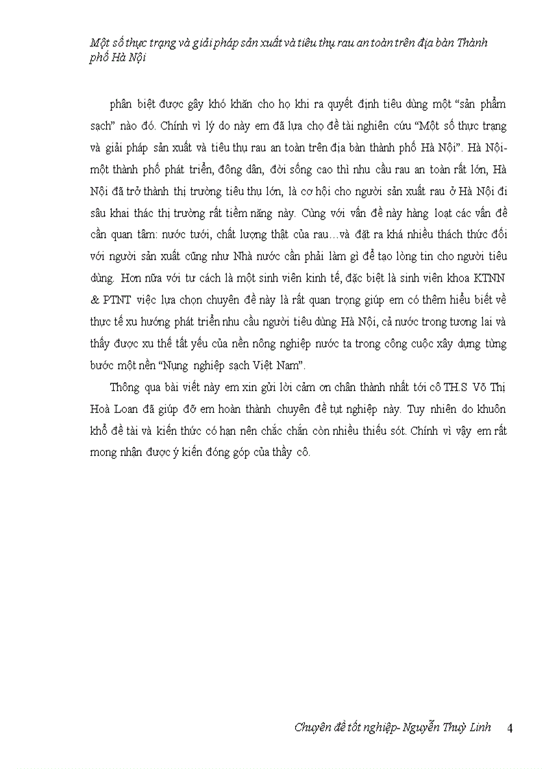 image for page Một số thực trạng và giải pháp sản xuất và tiêu thụ rau an toàn trên địa bàn thành phố Hà Nội 1