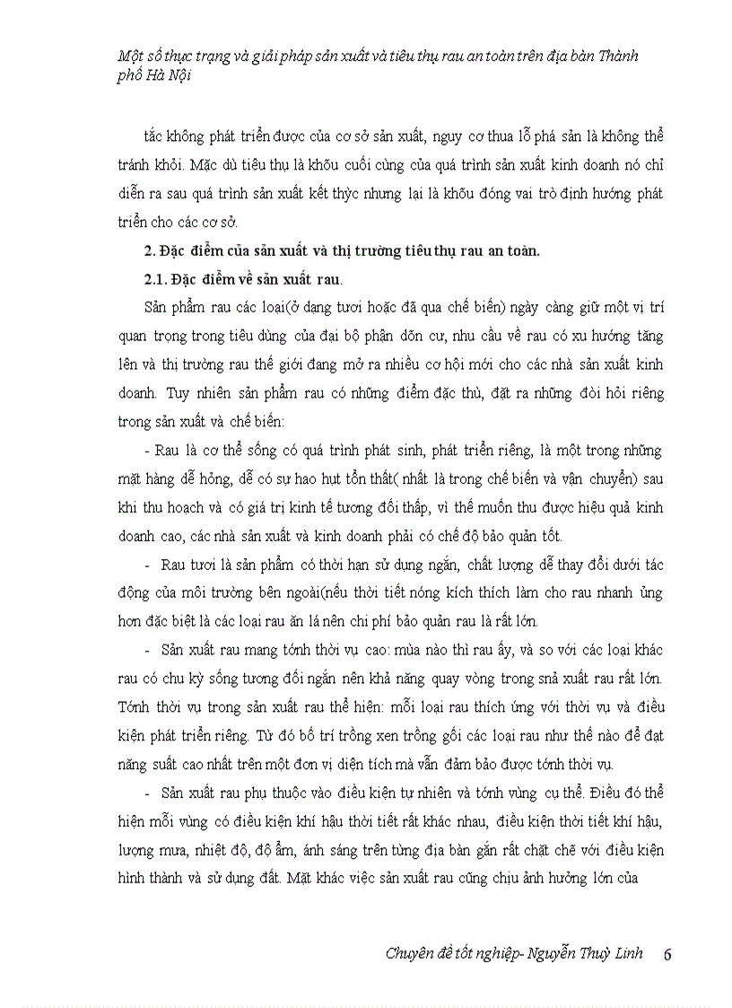 image for page Một số thực trạng và giải pháp sản xuất và tiêu thụ rau an toàn trên địa bàn thành phố Hà Nội 1