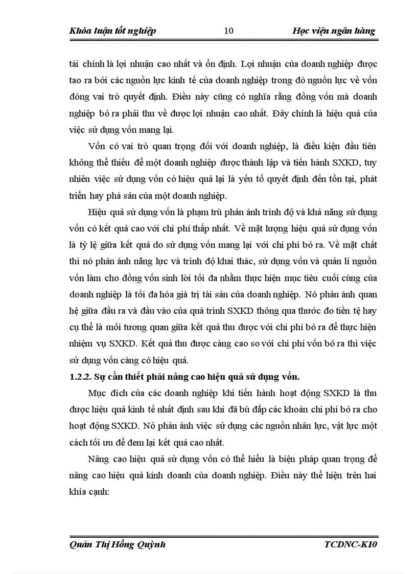 image for page Giải pháp nâng cao hiệu quả sử dụng vốn tại Công ty cổ phần bánh kẹo Hải Hà 1