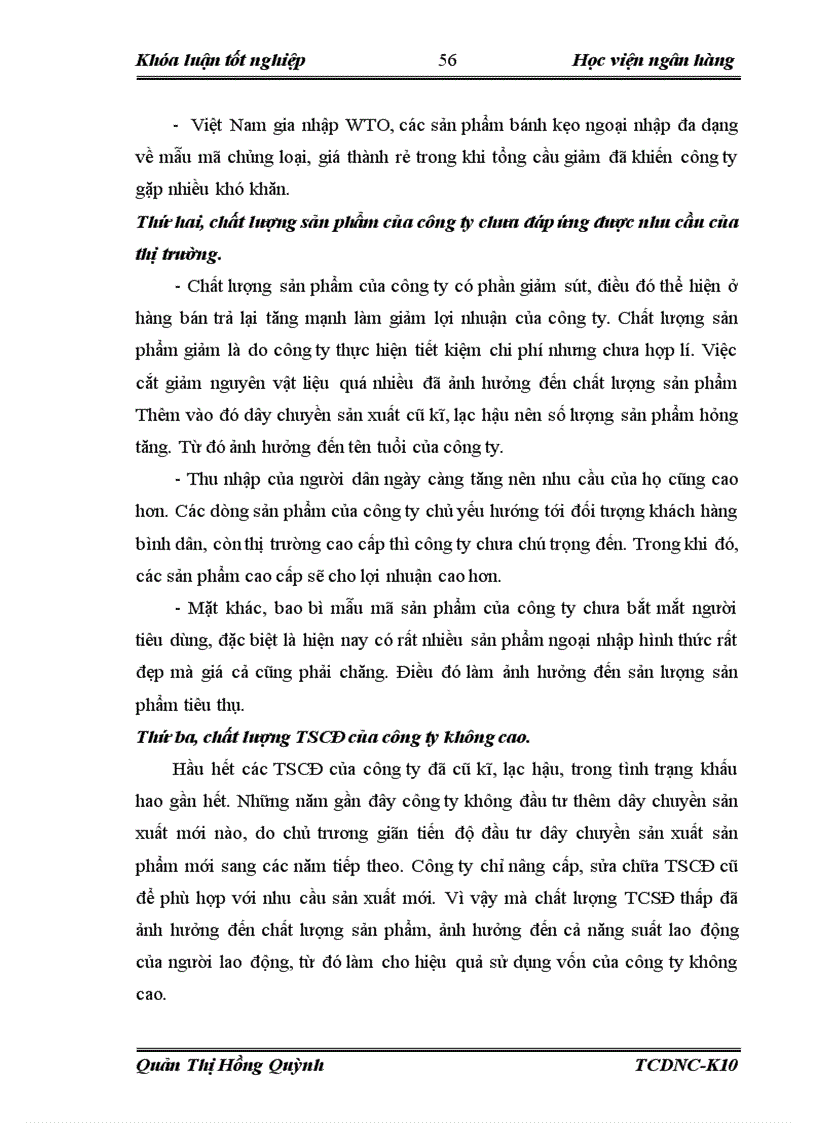 image for page Giải pháp nâng cao hiệu quả sử dụng vốn tại Công ty cổ phần bánh kẹo Hải Hà 1