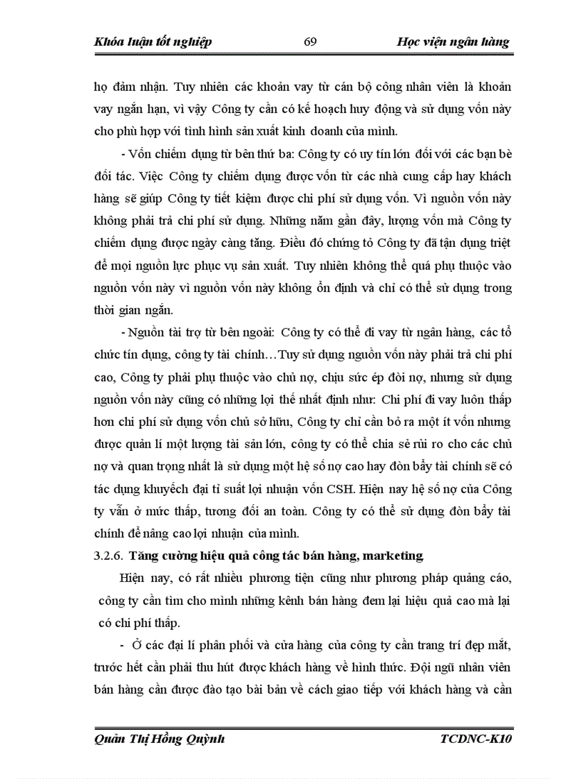 image for page Giải pháp nâng cao hiệu quả sử dụng vốn tại Công ty cổ phần bánh kẹo Hải Hà 1