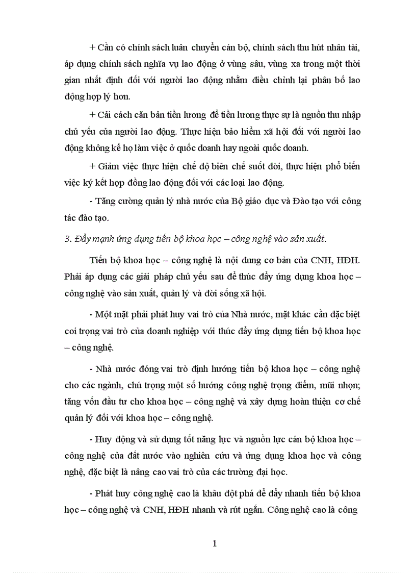 image for page Công nghiệp hoá Hiện đại hoá và vai trò của nó trong đối với sự nghiệp xây dựng chủ nghĩa xã hội ở nước ta hiện nay