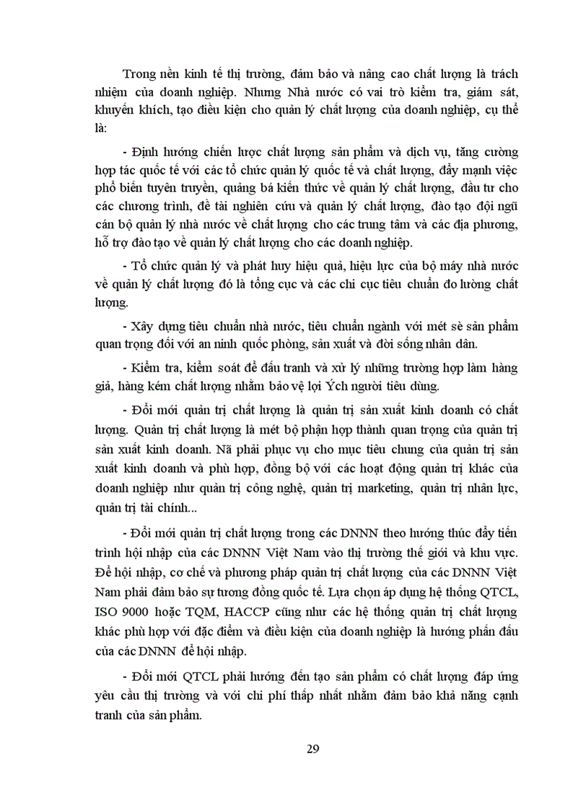 image for page Vấn đề chất lượng sản phẩm và quản lý chất lượng trong các doanh nghiệp Việt Nam hiện nay 1
