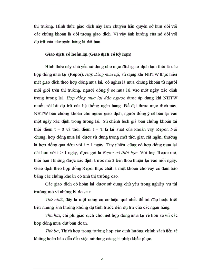 image for page Nghiệp vụ thị trường mở của Ngân hàng trung ương 1